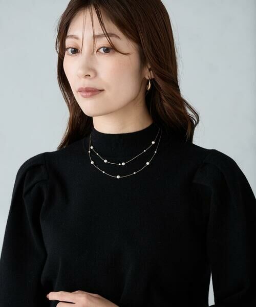 a.v.v / アー・ヴェ・ヴェ ネックレス・ペンダント・チョーカー | パールコンビ2連ネックレス | 詳細2