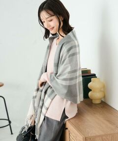 a.v.v / アー・ヴェ・ヴェ マフラー・ショール・スヌード・ストール | チェック柄シアバターストール