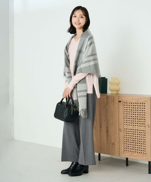 a.v.v / アー・ヴェ・ヴェ マフラー・ショール・スヌード・ストール | チェック柄シアバターストール | 詳細28