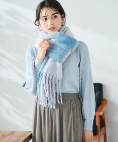 a.v.v / アー・ヴェ・ヴェ マフラー・ショール・スヌード・ストール | チェック柄ボリュームマフラー