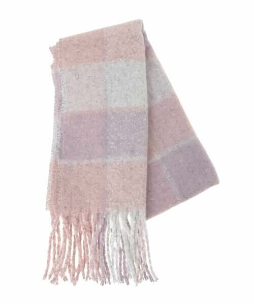 a.v.v / アー・ヴェ・ヴェ マフラー・ショール・スヌード・ストール | チェック柄ボリュームマフラー | 詳細3