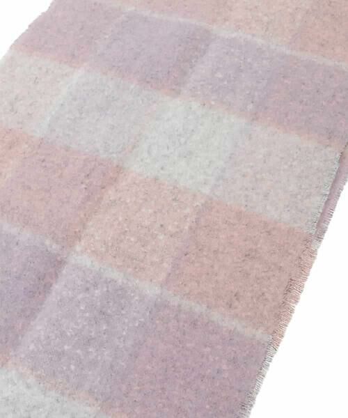 a.v.v / アー・ヴェ・ヴェ マフラー・ショール・スヌード・ストール | チェック柄ボリュームマフラー | 詳細5