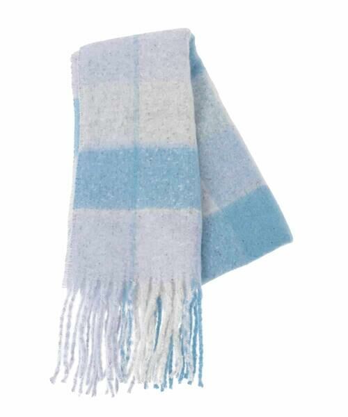 a.v.v / アー・ヴェ・ヴェ マフラー・ショール・スヌード・ストール | チェック柄ボリュームマフラー | 詳細22