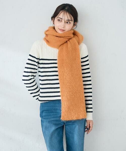 a.v.v / アー・ヴェ・ヴェ マフラー・ショール・スヌード・ストール | ラメニットマフラー | 詳細9