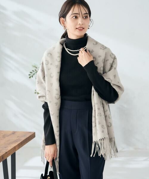 a.v.v / アー・ヴェ・ヴェ マフラー・ショール・スヌード・ストール | レオパードストール | 詳細8