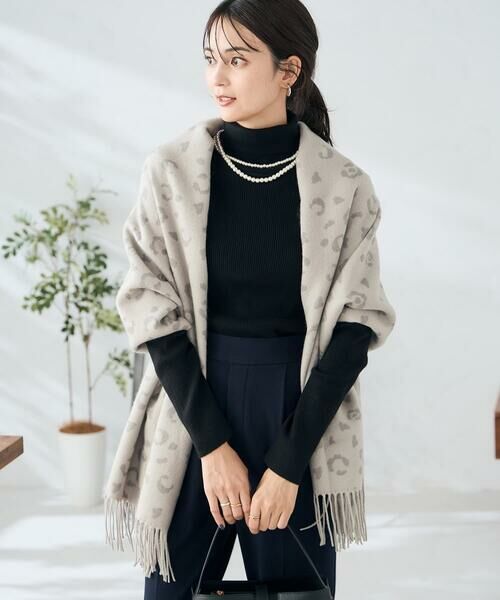 a.v.v / アー・ヴェ・ヴェ マフラー・ショール・スヌード・ストール | レオパードストール | 詳細9