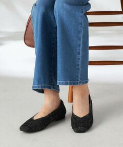 a.v.v / アー・ヴェ・ヴェ パンプス | ラメニットパンプス