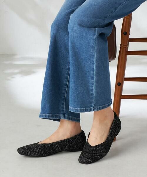 a.v.v / アー・ヴェ・ヴェ パンプス | ラメニットパンプス | 詳細1