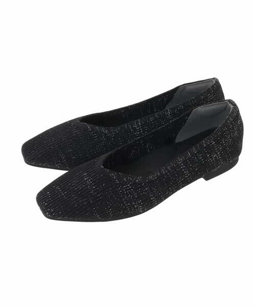 a.v.v / アー・ヴェ・ヴェ パンプス | ラメニットパンプス | 詳細3