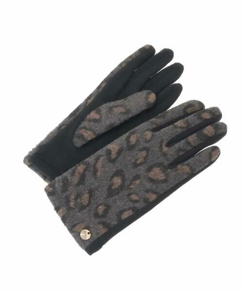 a.v.v / アー・ヴェ・ヴェ 手袋 | 【スマホ対応】アソート柄手袋（グレー）