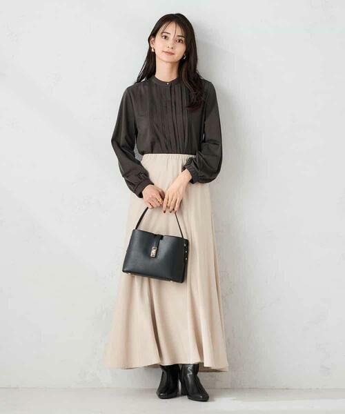 a.v.v / アー・ヴェ・ヴェ シャツ・ブラウス | ピンタックトップス | 詳細12