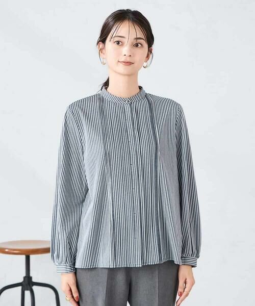 a.v.v / アー・ヴェ・ヴェ シャツ・ブラウス | ピンタックトップス | 詳細13