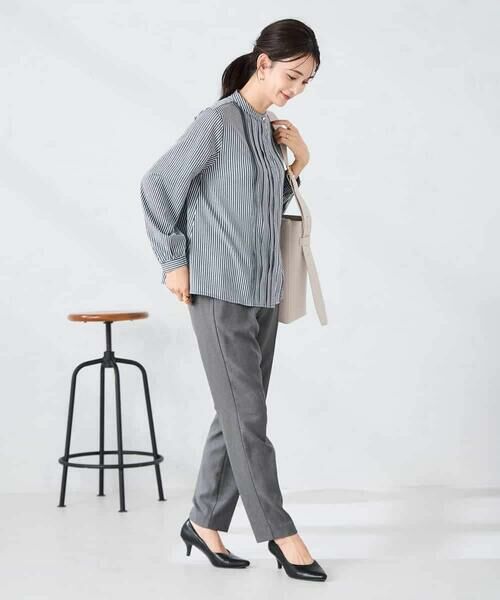 a.v.v / アー・ヴェ・ヴェ シャツ・ブラウス | ピンタックトップス | 詳細6