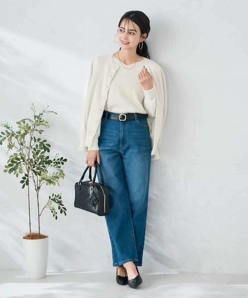 a.v.v / アー・ヴェ・ヴェ カーディガン・ボレロ | ヘアリーラメクルーネックカーディガン | 詳細16