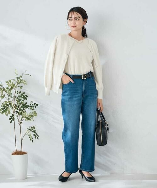 a.v.v / アー・ヴェ・ヴェ カーディガン・ボレロ | ヘアリーラメクルーネックカーディガン | 詳細19