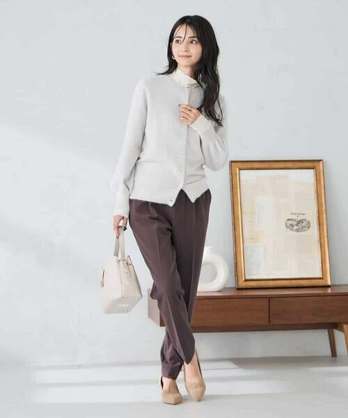 a.v.v / アー・ヴェ・ヴェ カーディガン・ボレロ | ヘアリーラメクルーネックカーディガン | 詳細26