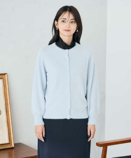 a.v.v / アー・ヴェ・ヴェ カーディガン・ボレロ | ヘアリーラメクルーネックカーディガン | 詳細29