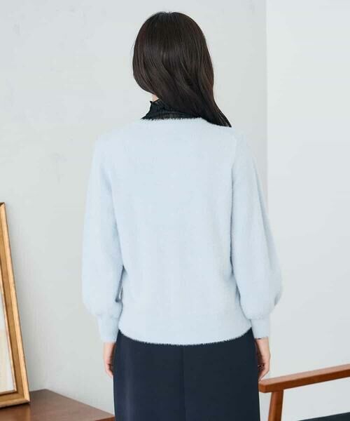 a.v.v / アー・ヴェ・ヴェ カーディガン・ボレロ | ヘアリーラメクルーネックカーディガン | 詳細30