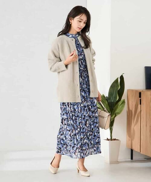 a.v.v / アー・ヴェ・ヴェ カーディガン・ボレロ | フェレットライクフェザーダブルフェイスカーディガン | 詳細13