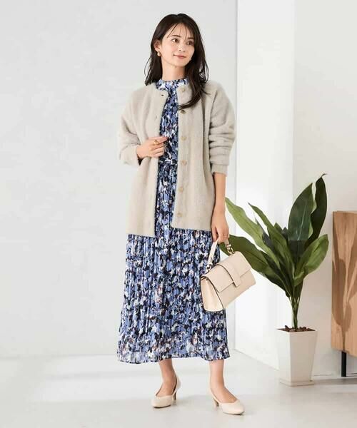 a.v.v / アー・ヴェ・ヴェ カーディガン・ボレロ | フェレットライクフェザーダブルフェイスカーディガン | 詳細14