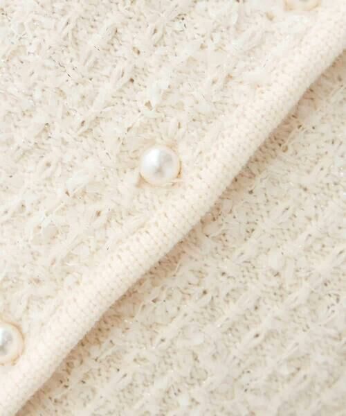 a.v.v / アー・ヴェ・ヴェ カーディガン・ボレロ | パールボタンツイードニットカーディガン | 詳細22