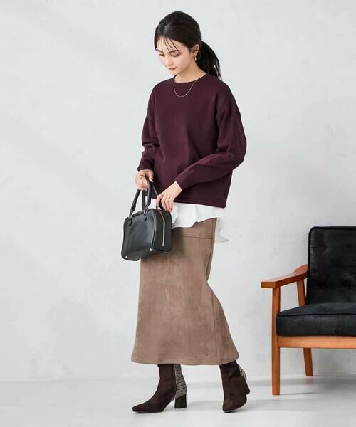 a.v.v / アー・ヴェ・ヴェ ニット・セーター | 【2点セット】クロップドニット&ベーシックブラウス | 詳細2