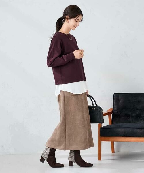 a.v.v / アー・ヴェ・ヴェ ニット・セーター | 【2点セット】クロップドニット&ベーシックブラウス | 詳細4