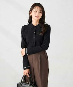 a.v.v / アー・ヴェ・ヴェ ニット・セーター | 襟付きリブニット