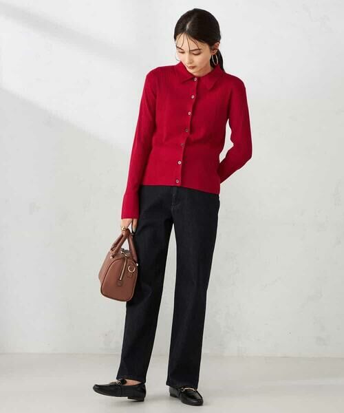 a.v.v / アー・ヴェ・ヴェ ニット・セーター | 襟付きリブニット | 詳細10