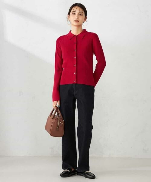 a.v.v / アー・ヴェ・ヴェ ニット・セーター | 襟付きリブニット | 詳細11