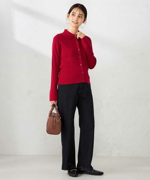 a.v.v / アー・ヴェ・ヴェ ニット・セーター | 襟付きリブニット | 詳細12