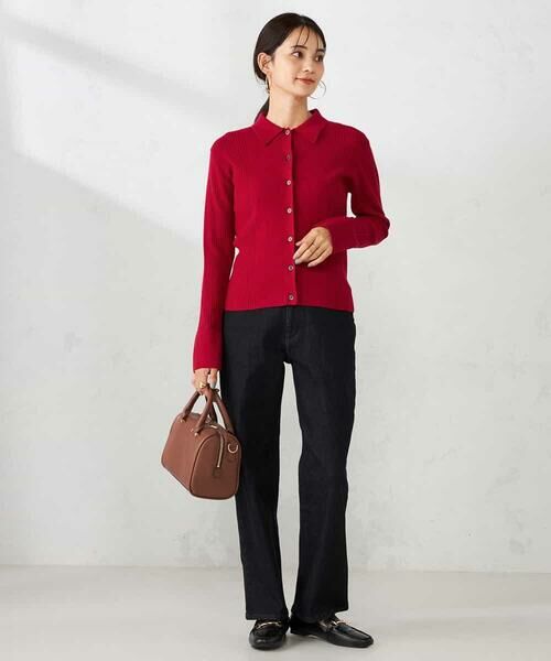 a.v.v / アー・ヴェ・ヴェ ニット・セーター | 襟付きリブニット | 詳細14