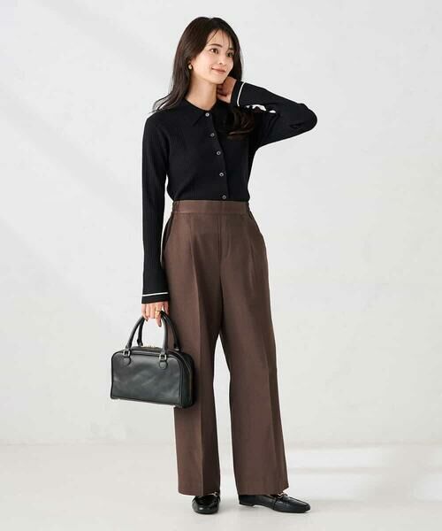 a.v.v / アー・ヴェ・ヴェ ニット・セーター | 襟付きリブニット | 詳細19