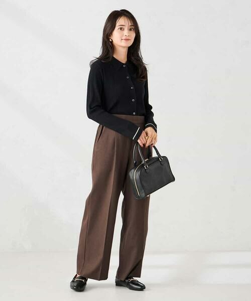 a.v.v / アー・ヴェ・ヴェ ニット・セーター | 襟付きリブニット | 詳細20