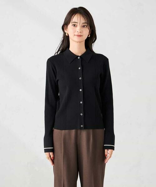 a.v.v / アー・ヴェ・ヴェ ニット・セーター | 襟付きリブニット | 詳細21