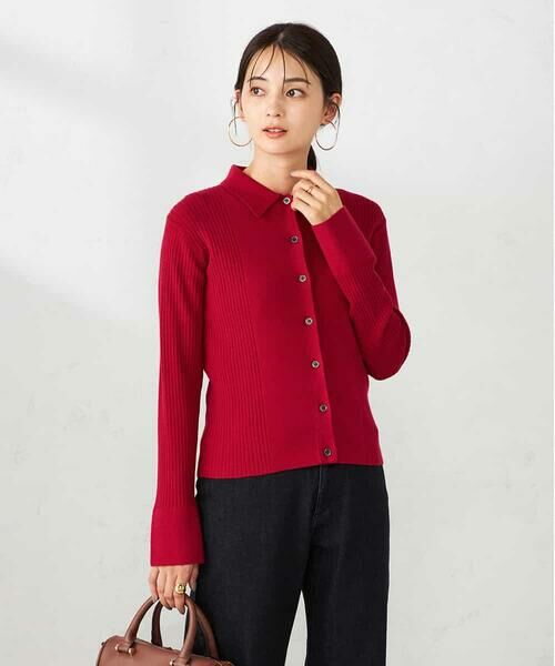 a.v.v / アー・ヴェ・ヴェ ニット・セーター | 襟付きリブニット | 詳細3