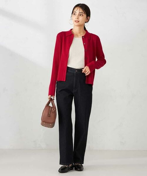 a.v.v / アー・ヴェ・ヴェ ニット・セーター | 襟付きリブニット | 詳細5