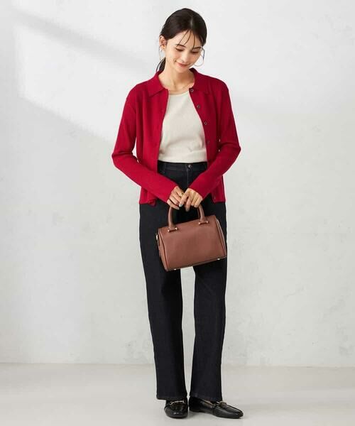 a.v.v / アー・ヴェ・ヴェ ニット・セーター | 襟付きリブニット | 詳細7