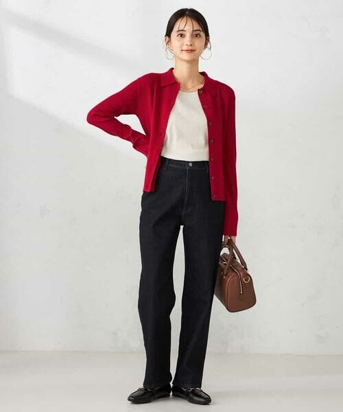 a.v.v / アー・ヴェ・ヴェ ニット・セーター | 襟付きリブニット | 詳細8