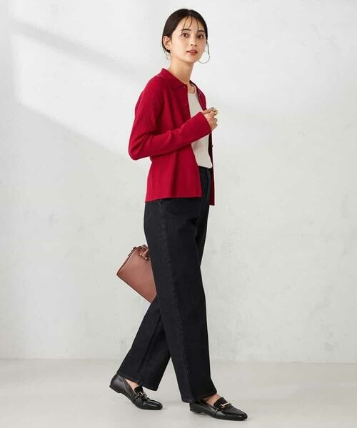 a.v.v / アー・ヴェ・ヴェ ニット・セーター | 襟付きリブニット | 詳細9