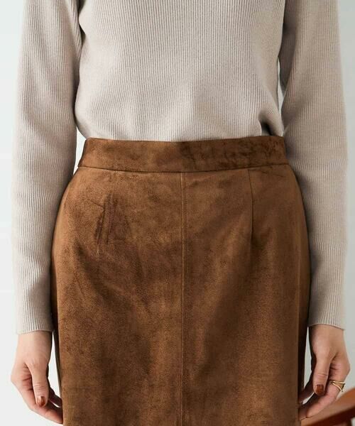 a.v.v / アー・ヴェ・ヴェ ロング・マキシ丈スカート | 【洗える】フェイクスエードナローロングスカート | 詳細18