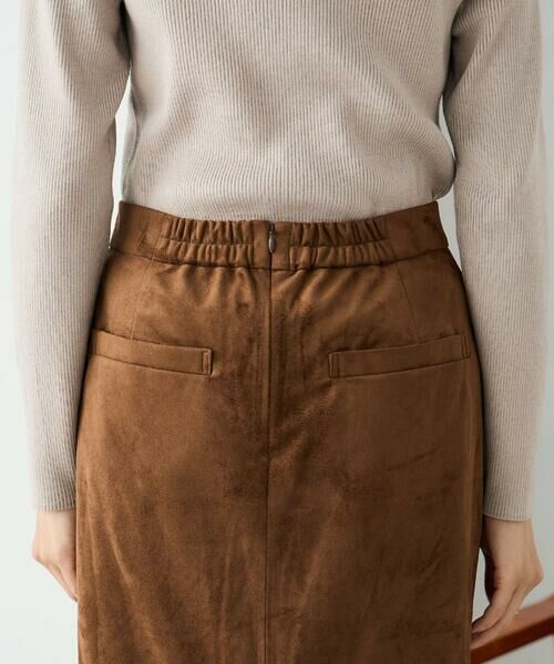 a.v.v / アー・ヴェ・ヴェ ロング・マキシ丈スカート | 【洗える】フェイクスエードナローロングスカート | 詳細19