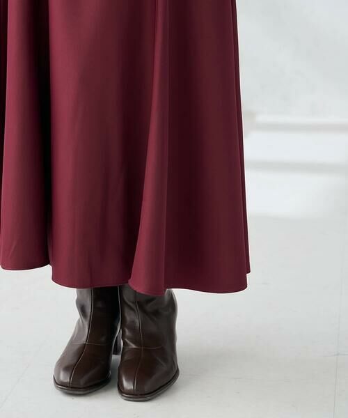 a.v.v / アー・ヴェ・ヴェ ロング・マキシ丈スカート | 【マシンウォッシャブル】セミフレアスカート | 詳細26