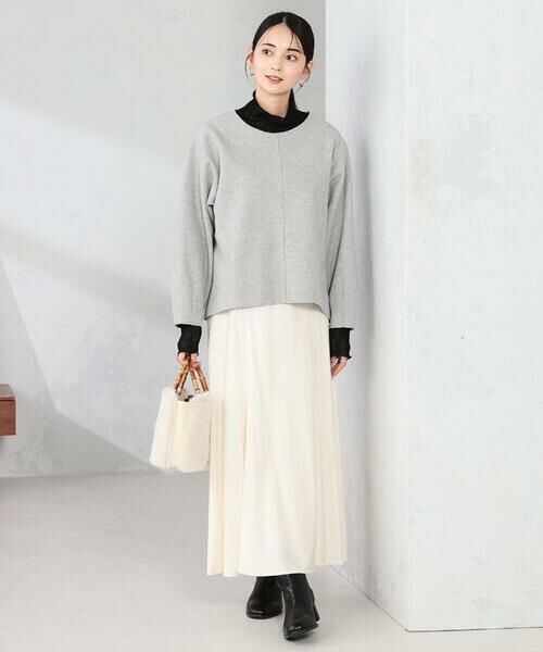 a.v.v / アー・ヴェ・ヴェ ロング・マキシ丈スカート | 【マシンウォッシャブル】セミフレアスカート | 詳細9