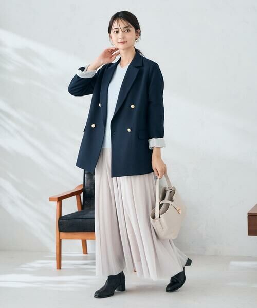 a.v.v / アー・ヴェ・ヴェ ロング・マキシ丈スカート | 【洗える】チュールフレアスカート | 詳細15