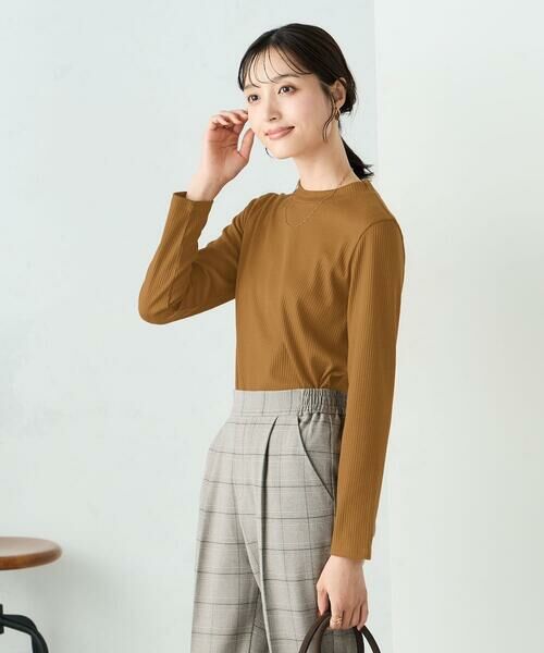 a.v.v / アー・ヴェ・ヴェ カットソー | プチハイネックテレコカットソー | 詳細1