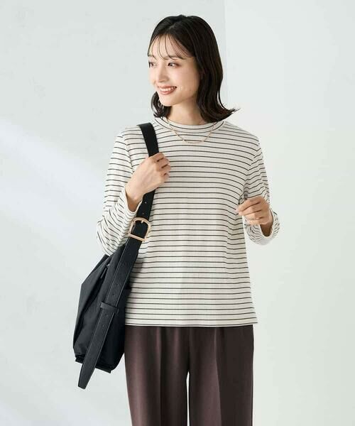 a.v.v / アー・ヴェ・ヴェ カットソー | プチハイネックテレコカットソー | 詳細6