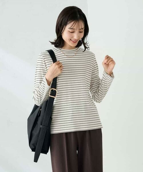 a.v.v / アー・ヴェ・ヴェ カットソー | プチハイネックテレコカットソー | 詳細7