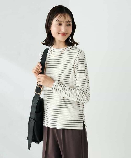 a.v.v / アー・ヴェ・ヴェ カットソー | プチハイネックテレコカットソー | 詳細8