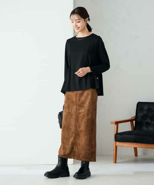 a.v.v / アー・ヴェ・ヴェ カットソー | サイドドロストトップス | 詳細9